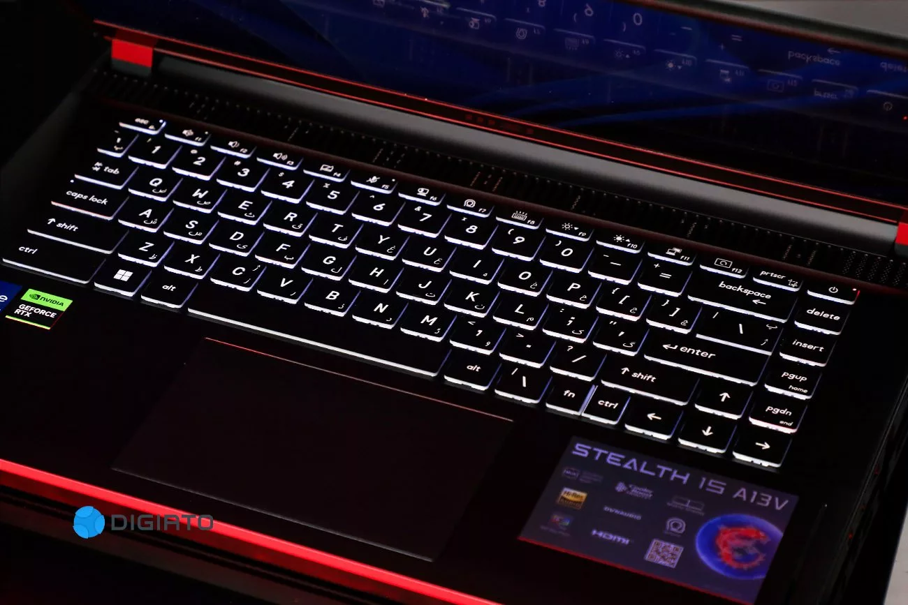 نقد و بررسی لپ تاپ گیمینگ MSI استلث ۱۵ نسل سیزدهم 2 لپ تاپ گیمینگ MSI استلث ۱۵