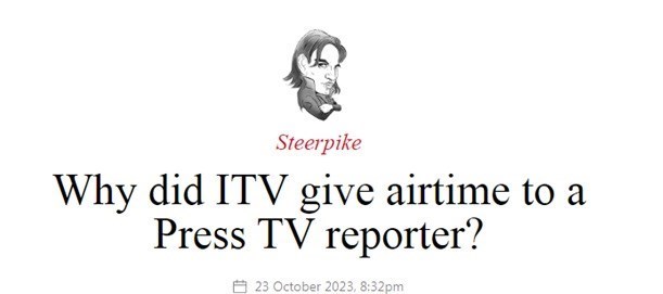 شبکه پرس تی وی , رژیم صهیونیستی (اسرائیل) , صدا و سیما , تلویزیون , نوار غزه , 