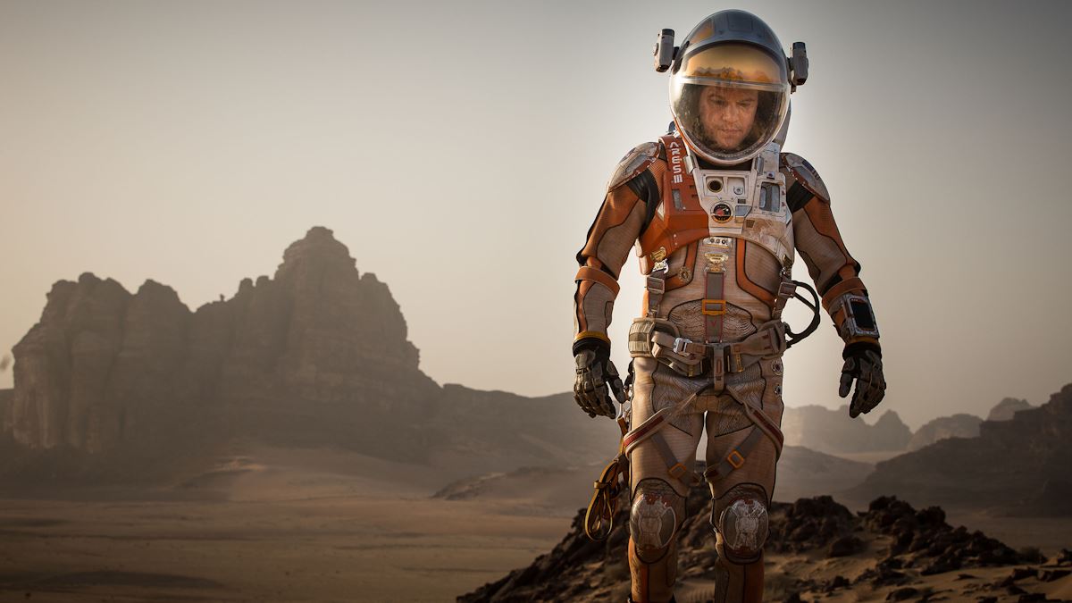 تصویری از فیلم علمی تخیلی The Martian