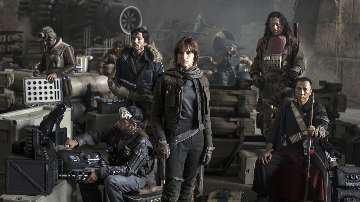 تصویری از فیلم علمی تخیلی Rogue One: A Star Wars Story