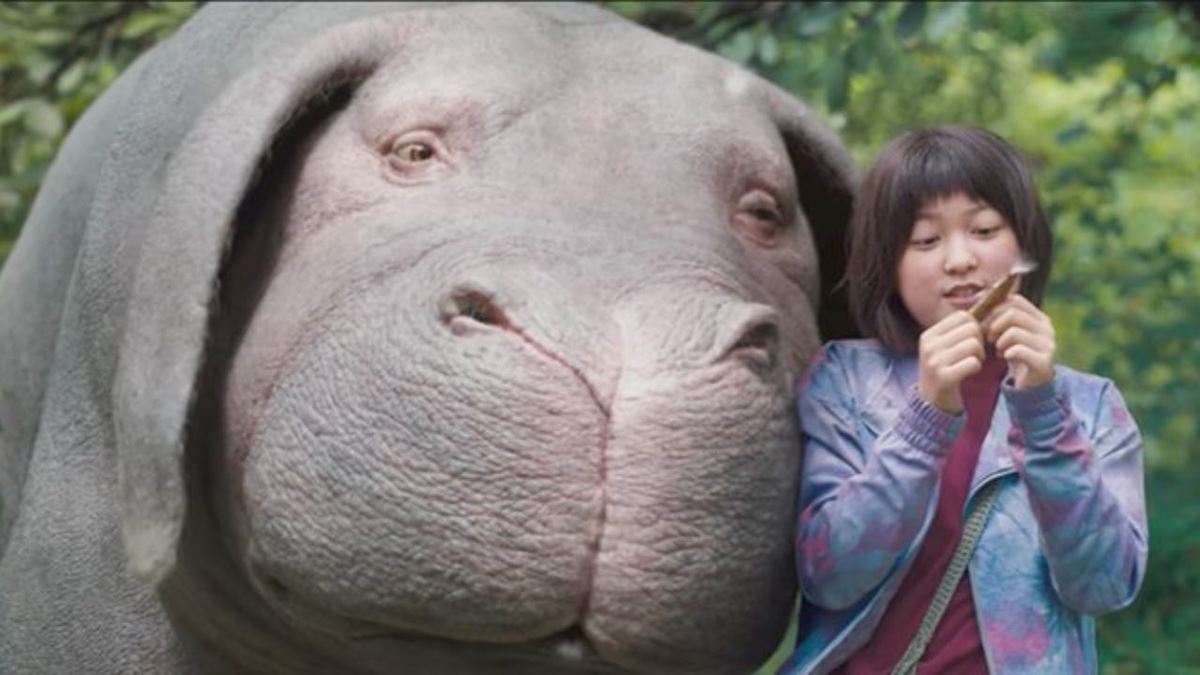 تصویری از فیلم علمی تخیلی Okja