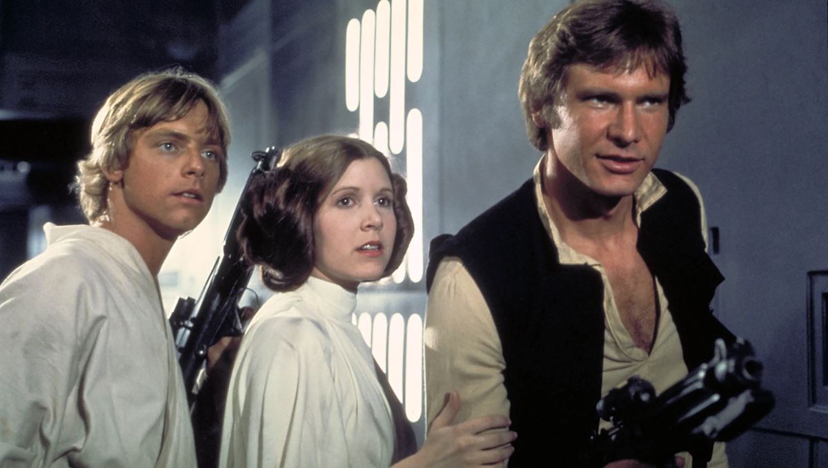 تصویری از فیلم علمی تخیلی Star Wars: New Hope