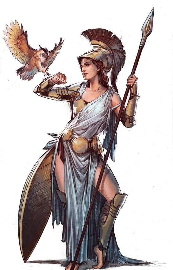 تولد قدرتمند‌ترین زن اساطیر یونان؛ آتنا - ویجیاتو