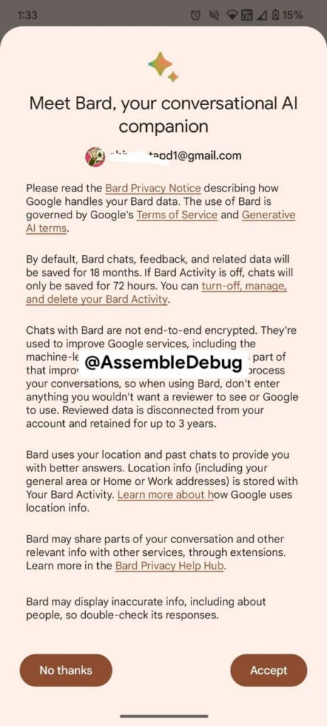 1705791663 806 گوگل انگارً هوش مصنوعی بارد را به Google Messages می‌آورد