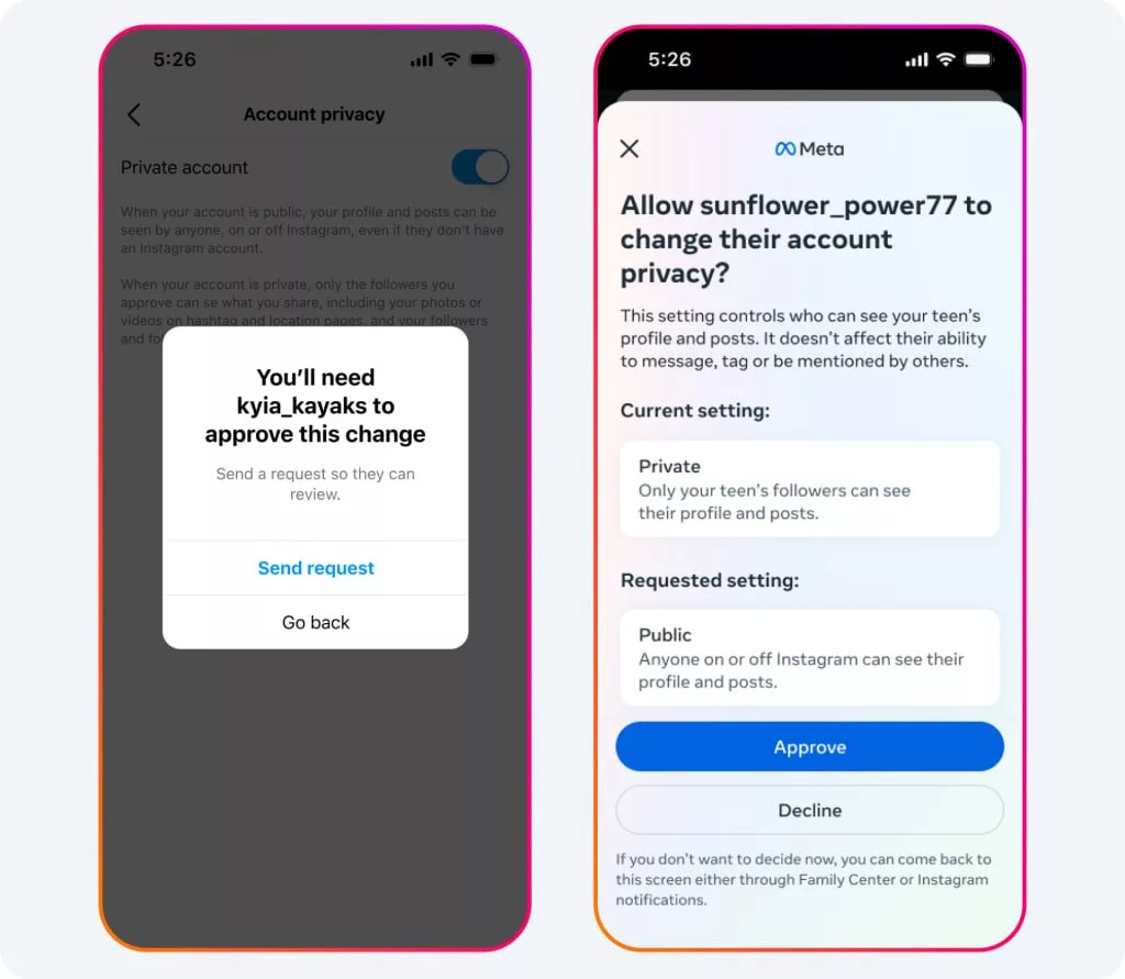 1706203268 993 اینستاگرام اکنون از ارسال مطلب کاربران غریبه برای کودکان جلوگیری.webp