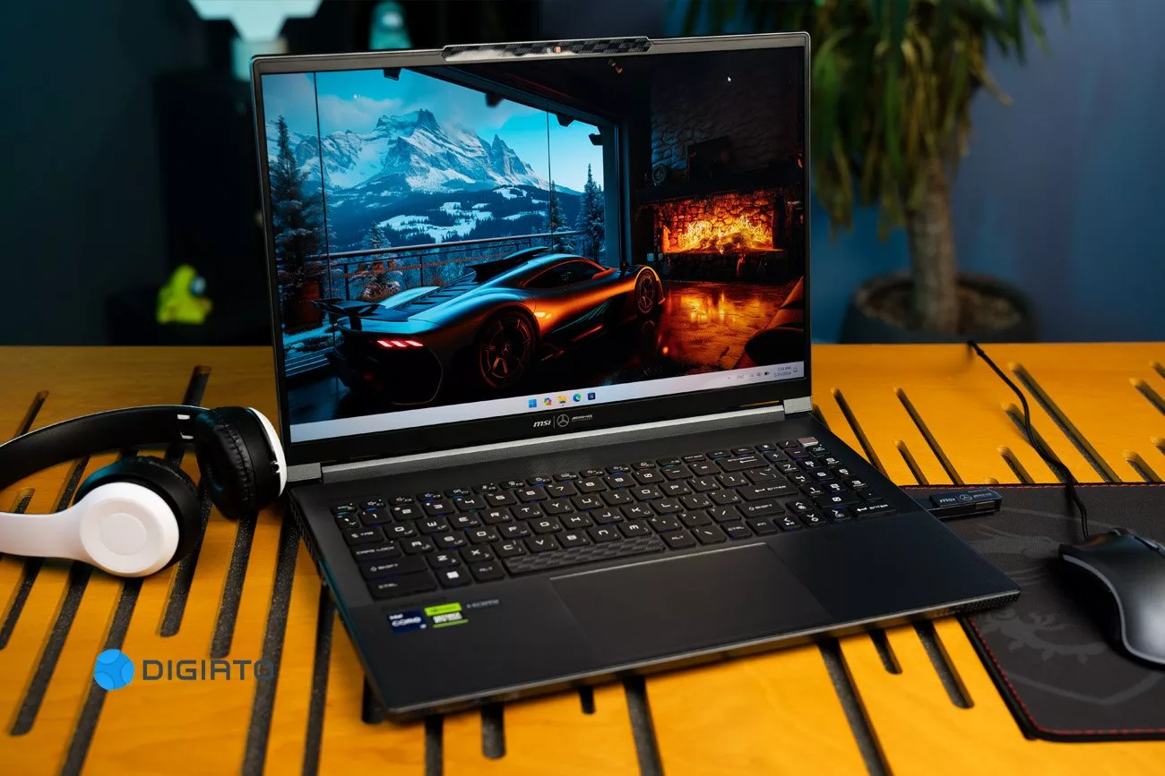 بازدید لپ تاپ MSI استلث ۱۶ نسخه اختصاصی مرسدس بنز 7 بررسی لپ تاپ MSI Stealth 16 مرسدس بنز