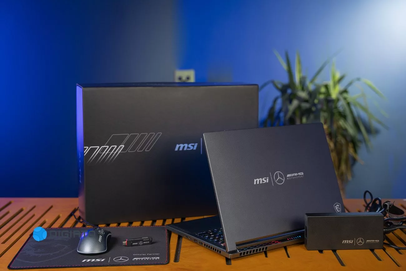 بازدید لپ تاپ MSI استلث ۱۶ نسخه اختصاصی مرسدس بنز 11 بررسی لپ تاپ MSI Stealth 16 مرسدس بنز