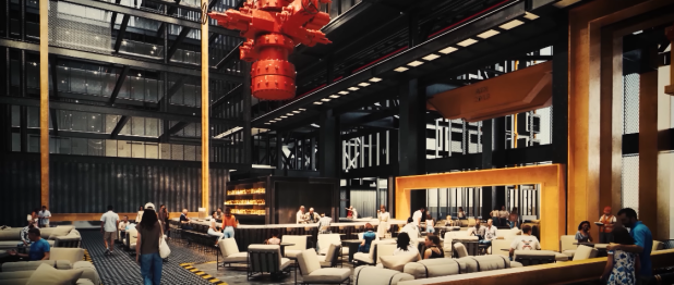 اولین پارک سرگرمی شناور جهان در عربستان سعودی ساخته می بشود + ویدیو 5 اولین پارک موضوعی شناور جهان بر روی یک سکوی نفتی قدیمی در عربستان