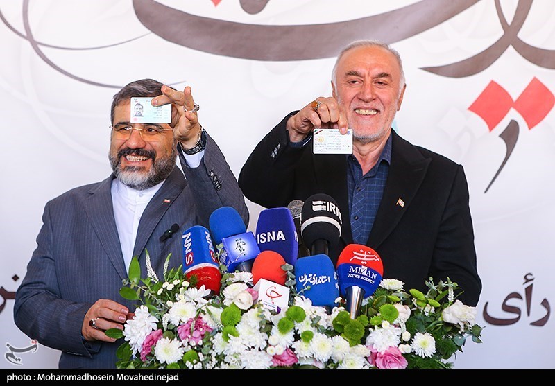 وجود هنرمندان پای صندوق رای به روایت عکس 5 تالار وحدت , تخلفات انتخاباتی ,