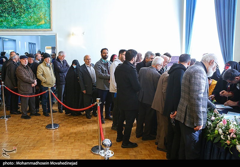 وجود هنرمندان پای صندوق رای به روایت عکس 15 تالار وحدت , تخلفات انتخاباتی ,