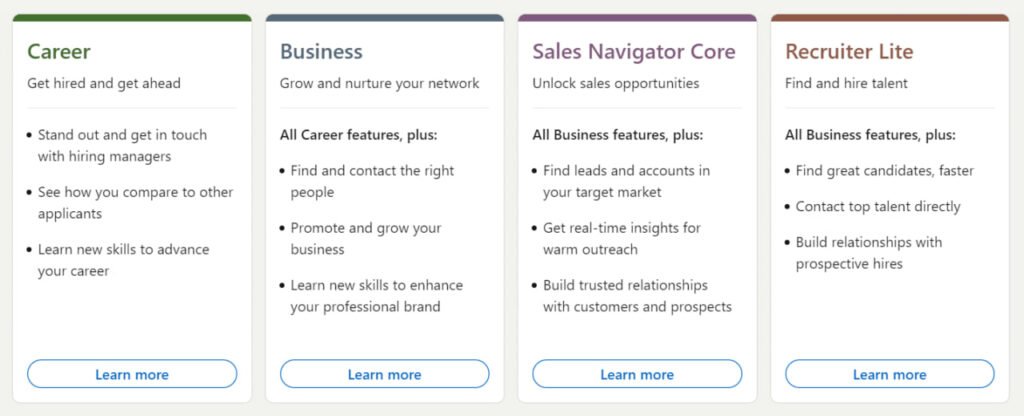 1714765134 450 لینکدین پریمیوم چیست آموزش رایگان مزایای linkedin premium غروب