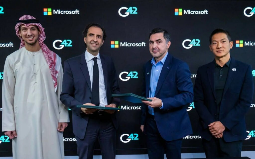 قرارداد مایکروسافت با شرکتی در امارات، فناوری هوش مصنوعی آمریکا را امکان پذیر به خارج منتقل کند_غروب شهر 1 1716544122 870 قرارداد مایکروسافت با شرکتی در امارات، فناوری هوش مصنوعی آمریکا