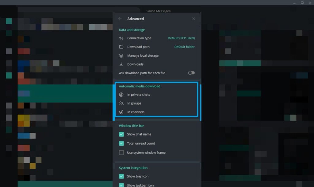 1717127946 983 غیر فعال کردن دانلود خودکار تلگرام ‌ بستن دانلود تلگرام