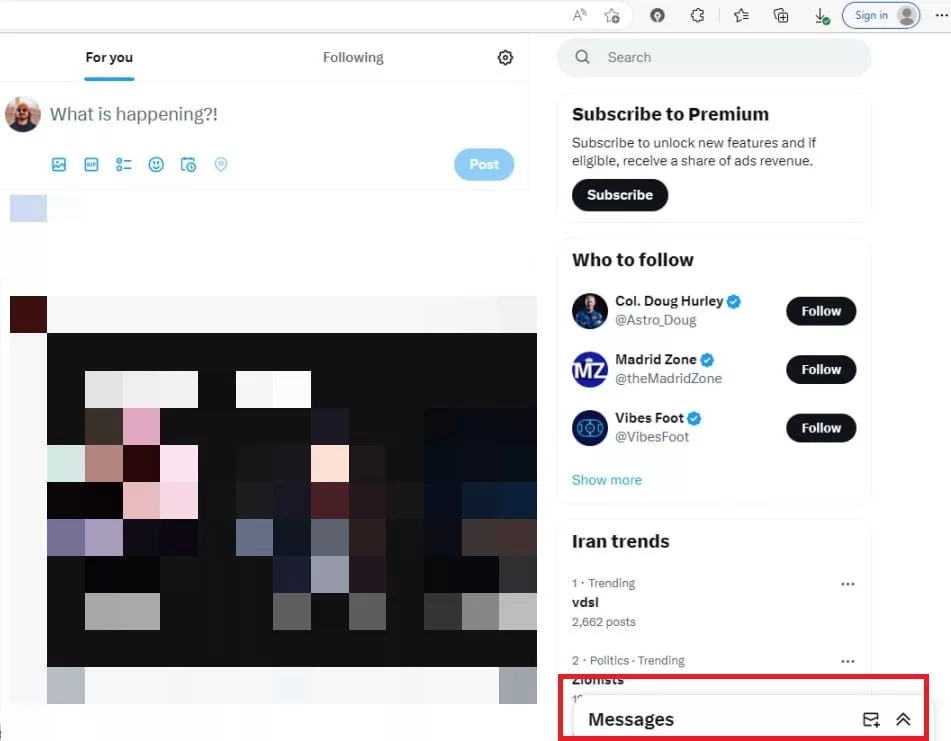 دایرکت ایکس کجاست؟ | آموزش کامل ارسال مطلب خصوصی در ایکس_غروب شهر 5 دایرکت ایکس کجاست؟ آموزش کامل ارسال مطلب خصوصی در.webp