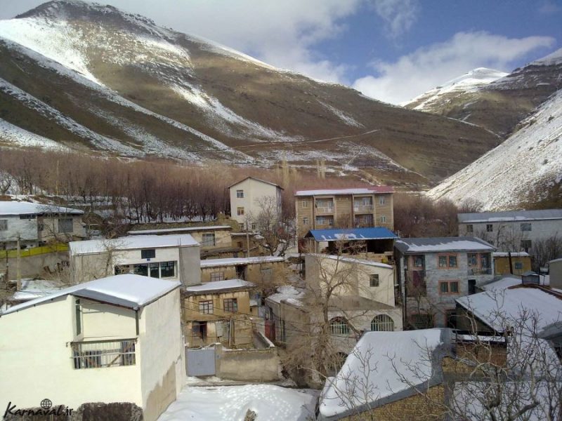 خنک ترین جاهای دیدنی تهران در تابستان روستای وردیج و واریش خنک ترین جاهای دیدنی تهران در تابستان