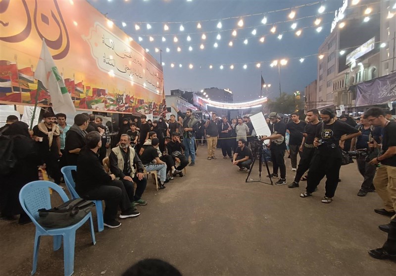 پشت صحنه «سر سفره خدا»: پیاده روی اربعین از نگاه کودکان_غروب شهر 1 اربعین حسینی 1403 , اربعین , صدا و سیما , برنامه های تلویزیونی ,