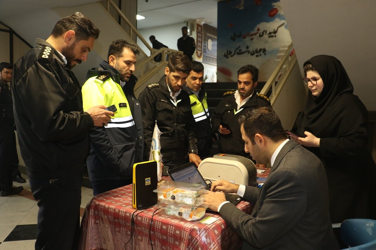 نیروهای پلیس راهور سفیر اهدای عضو شدند - غروب شهر 2 نیروهای پلیس راهور سفیر اهدای عضو شدند