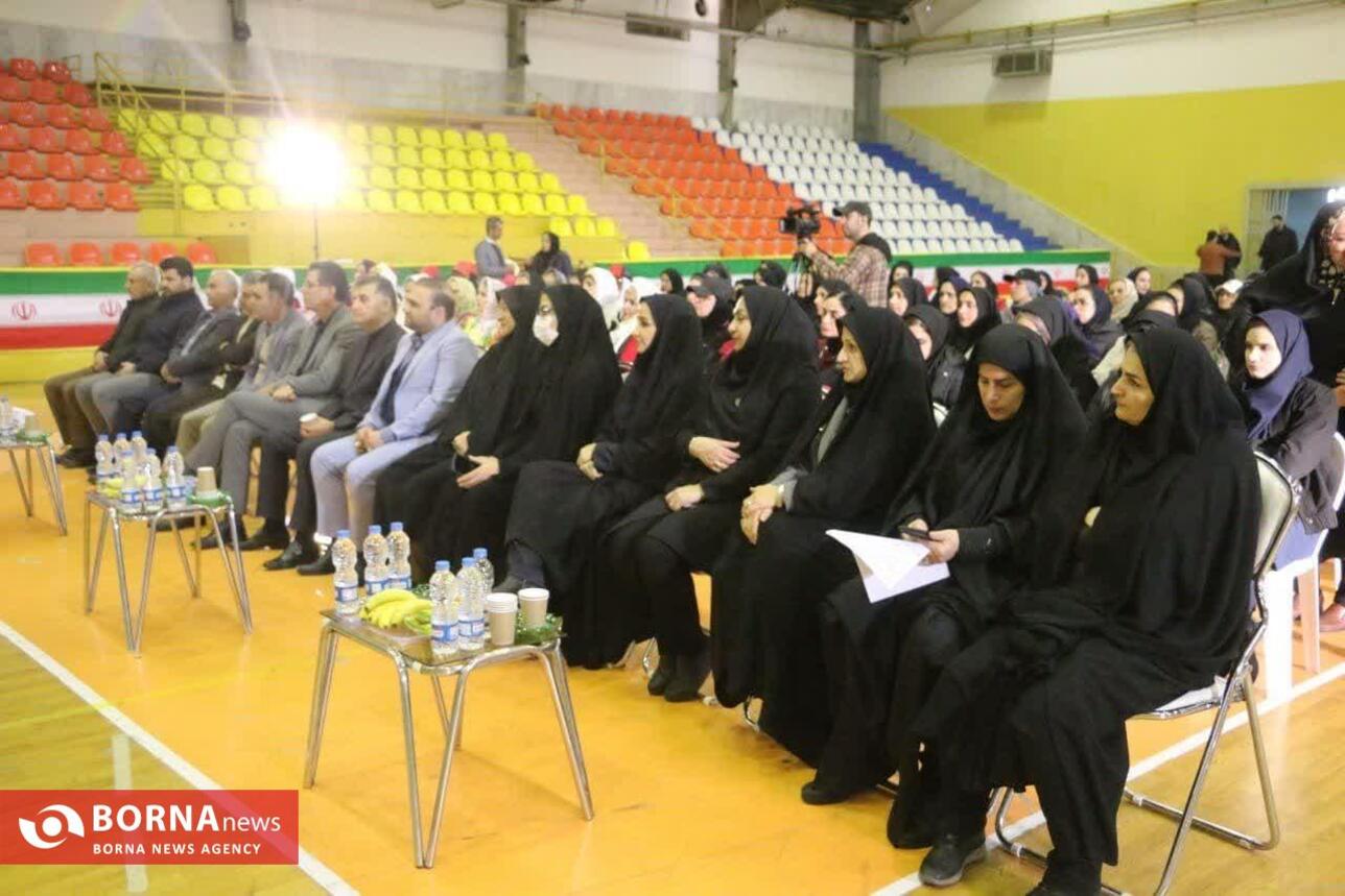 آیین افتتاحیه طرح پایش آمادگی جسمانی و ارتقای تندرستی خانواده