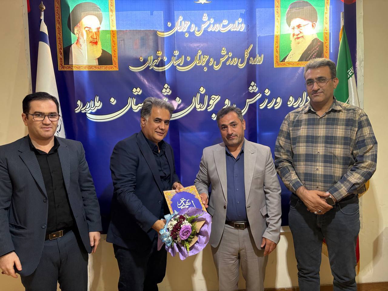 مراسم تجلیل از اصحاب رسانه و خبرنگاران شهرستان ملارد